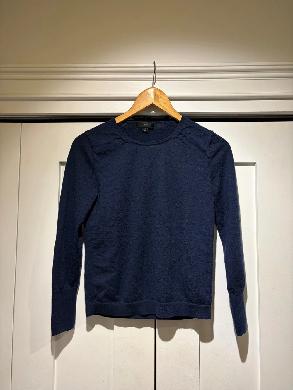 J. Crew Navy Crewneck Sweater